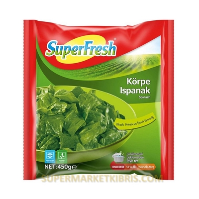 SÜPER FRESH ISPANAK 450GR 