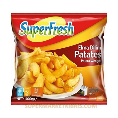 SÜPERFRESH ELMA DİLİMLİ 1KG