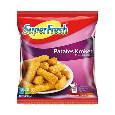 SÜPER FRESH PATATES KROKET 450GR