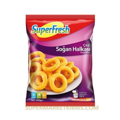 SÜPER FRESH ÇITIR SOĞAN HALKASI 450GR