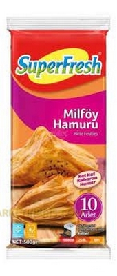SÜPERFRESH MİLFÖY HAMURU 500GR