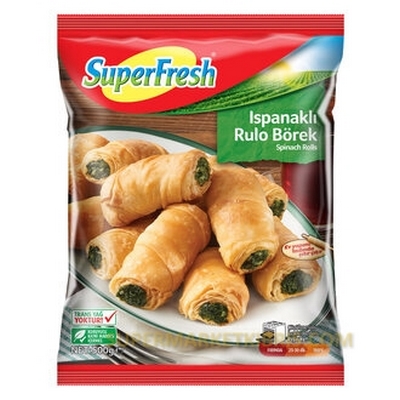 SÜPER FRESH RULO ISPANAKLI BÖREK 500GR