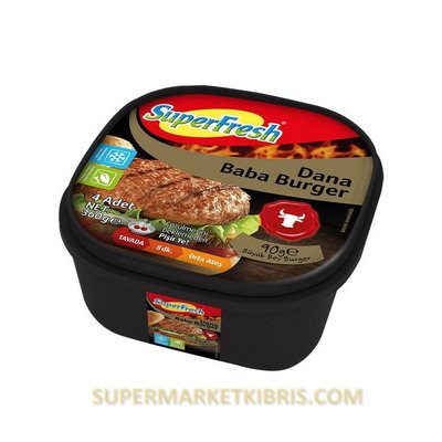 SÜPER FRESH BABA BURGER 360GR
