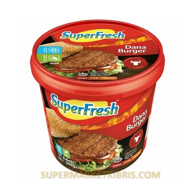 SÜPERFRESH HAMBURGER KÖFTE 500GR