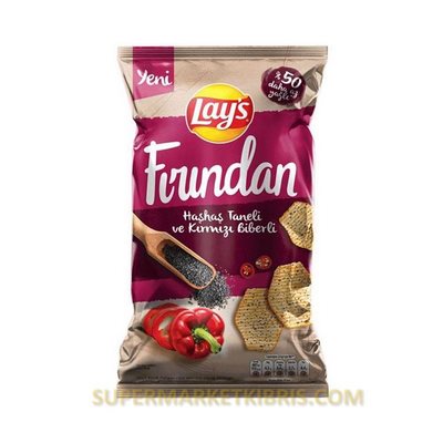 LAYS FIRINDAN HAŞHAŞ TANELİ KIRMIZI BİBERLİ