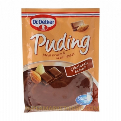 DR OETKER PUDİNG ÇİKOLATA BADEM 115 GR