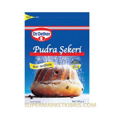 DR OETKER PUDRA ŞEKERİ KİLİTLİ 150GR