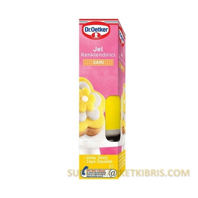 DR.OETKER JEL RENKLENDİRİCİ SARI 10GR