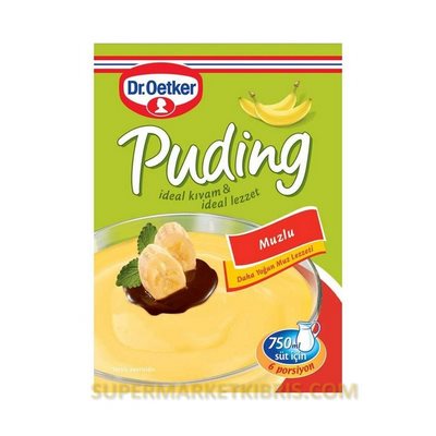 DR OETKER PUDİNG MUZLU 120GR