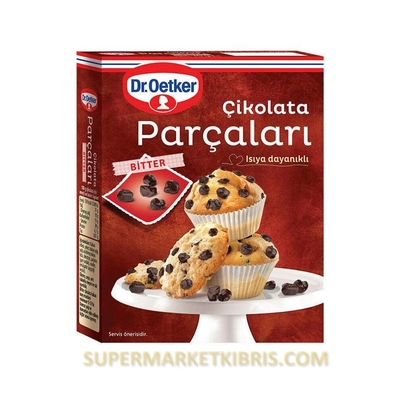DR OETKER DAMLA ÇİKOLATA PARÇALARI BİTTER 70GR