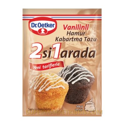 DROETKER 2 İN 1 VANİLİNLİ KABARTMA TOZU 30GR