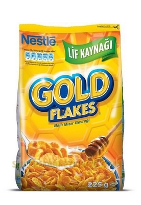 NESTLE GOLD FLAKES BALLI MISIR GEVREĞİ 225 GR