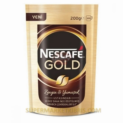 NESCAFE GOLD EKO 200GR X 6 ADET - 1 KOLİ