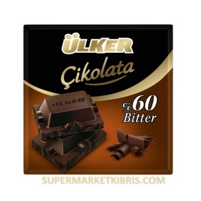 NESTLE BITTER KARE ÇİKOLATA 60GR