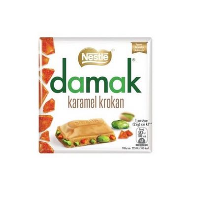 NESTLE DAMAK KARE KARAMEL KROKAN 60G