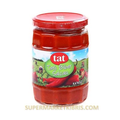 TAT TATLI BİBER SALÇASI 550GR