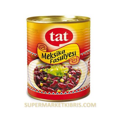 TAT HASLANMIS MEKSIKA FASULYESI KONSERVE