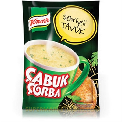 KNORR ÇABUK ÇORBA ŞEHRİYELİ TAVUK 17 GR