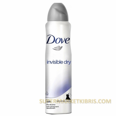 DOVE DEODORANT İNVİSİBLE DRY 150ML