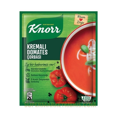 KNORR ÇORBA ÇABUK KREMALİ DOMATES