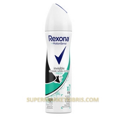 REXONA DEODORANT MOTİONSENSE FRESH BLACK&WHİTE 150