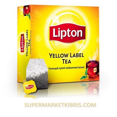 LİPTON YELLOW LABEL BARDAK POŞET ÇAY 50 ADET 100GR