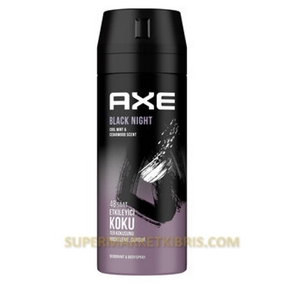 AXE DEODORANT BLACK NIGHT 150ML