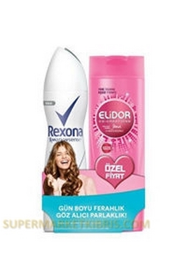 REXONA INVİSİBLE DEODORANT 150ML + CLEAR GÜÇLÜ UZAYAN ŞAMPUAN 180ML