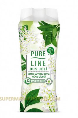 PURE LİNE YEŞİL ÇAY MÜGE ÇİÇEĞİ DUŞ JELİ 400ML