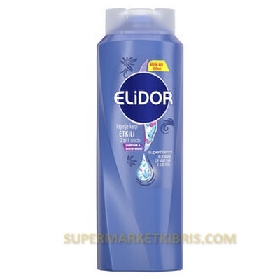 ELİDOR ŞAMPUAN 650ML KEPEĞE KARŞI ETKİLİ 2Sİ 1 ARADA