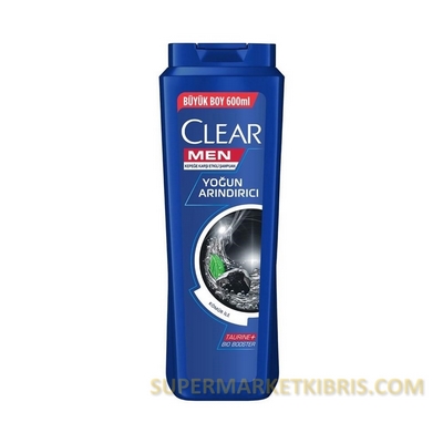 CLEAR ŞAMPUAN 600ML YOĞUN ARINDIRICI