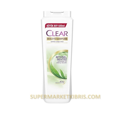 CLEAR ŞAMPUAN 600ML BİTKİSEL SENTEZ