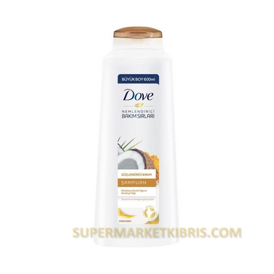 DOVE ŞMP.COCONUT OIL 600ML