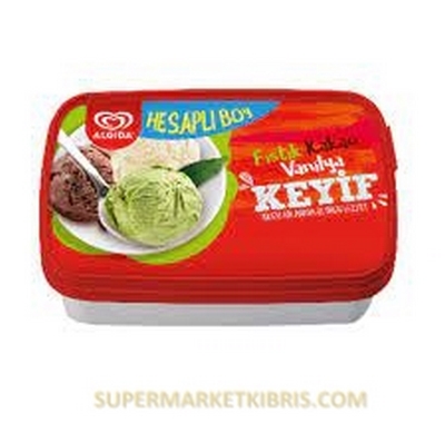 ALGİDA KEYİF FISTIK KAKAO VANİLYA 1400ML