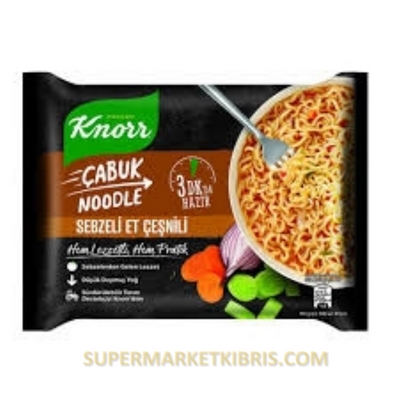 KNORR NOODLE SEBZELİ ET ÇEŞNİLİ
