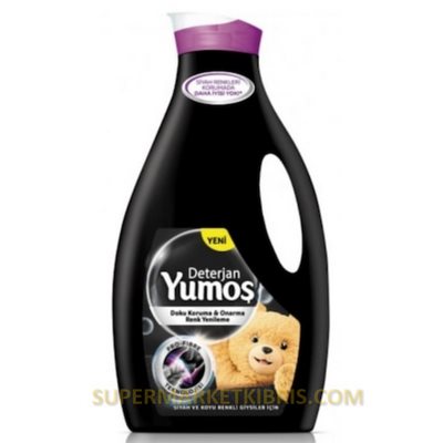 YUMOŞ SIVI ÇAMAŞIR DETERJANI SİYAH RENKLER 2520ML