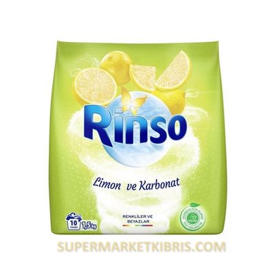 RİNSO MATİK 1500 KG LİMON KARBONAT