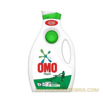 OMO SIVI ÇAMAŞIR DETERJANI HİJYEN 1950ML