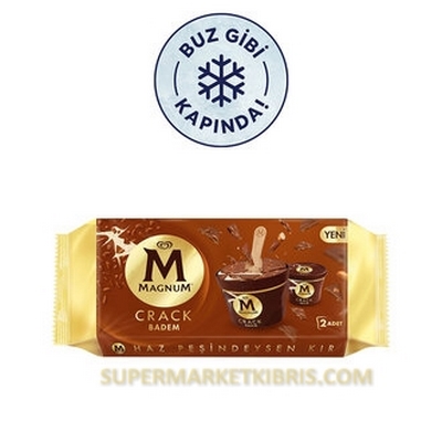 ALGİDA MAGNUM CRACK BADEM 166 ML