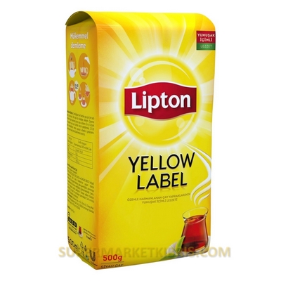 LİPTON YELLOW LABEL SİYAH ÇAY 500GR