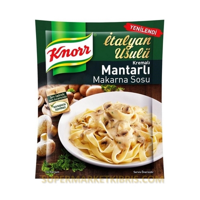 KNORR MAKARNA SOSU KREMALI MANTAR 52 GR