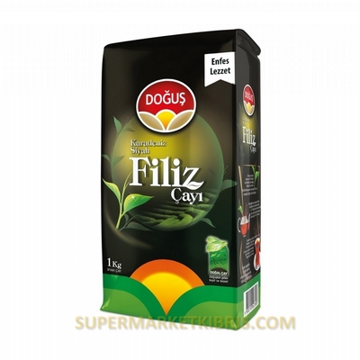 DOĞUŞ KARADENİZ SİYAH  FİLİZ ÇAYI 1 KG