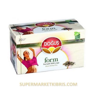 DOĞUŞ FORM KARIŞIK BİTKİ ÇAYI ZARFLI SÜZEN POŞET ÇAY 20 ADET 40GR