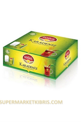 DOĞUŞ KARADENİZ BARDAK POŞET SİYAH ÇAY 100 ADET