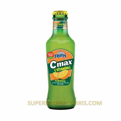 ULUDAĞ FRUTTİ C-MAX C VİTAMİNPORTAKALLI SODA 200ML
