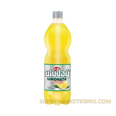 ULUDAĞ LİMONATA ŞEKERSİZ 1LT