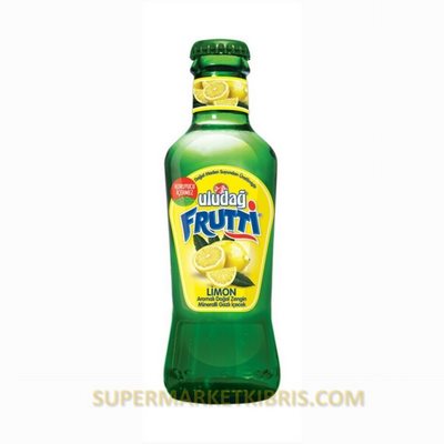 ULUDAĞ FRUTTİ LİMON AROMALI SODA 200ML