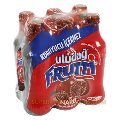 ULUDAĞ FRUTTİ NAR AROMALI SODA 200ML