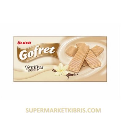 ÜLKER GOFRET VANİLYA 220GR