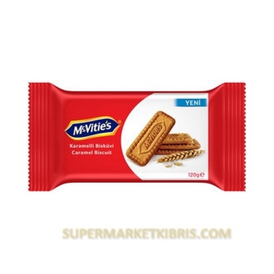 MCV KARAMELLI BISKUVI 120GR